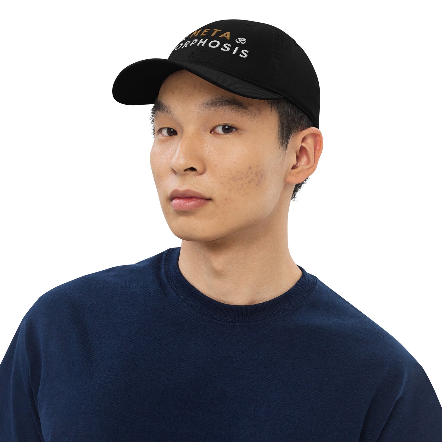 Organic Cotton Minimalist Hat - Eco-Friendly Sustainable Cap 'Metamorphosis'
