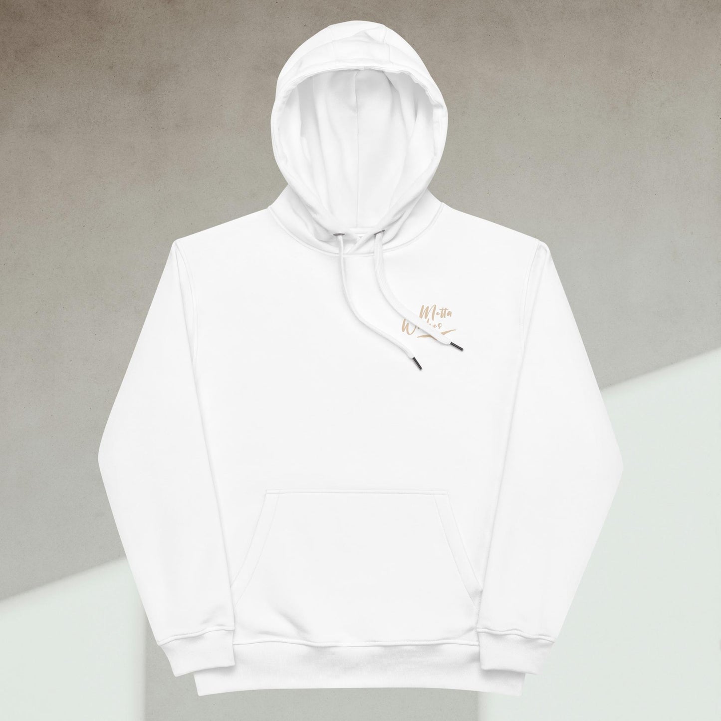 Organic Cotton Hoodie - Eco-Friendly, Soft, Sustainable 'Metta Wishes'