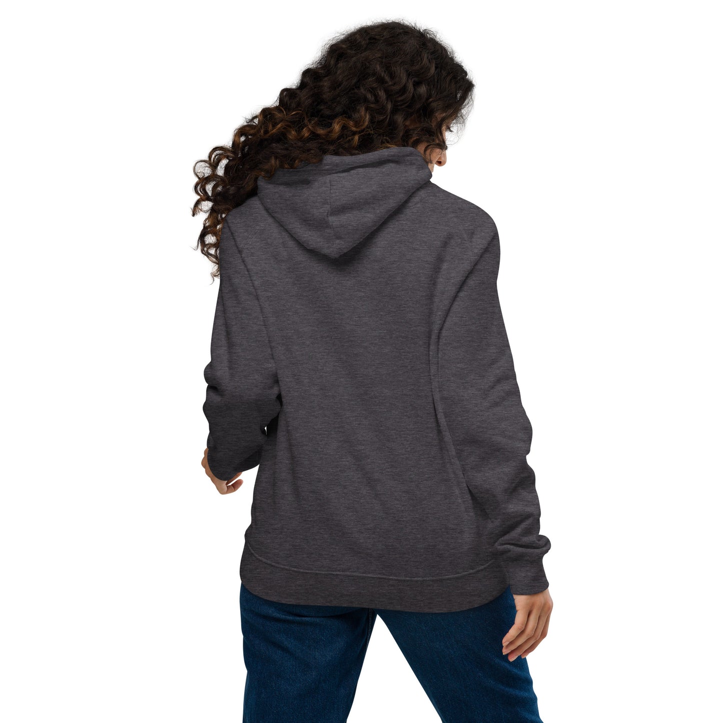 Organic Cotton Raglan Hoodie - Eco-Friendly, Soft, Sustainable 'Disturb Reality'