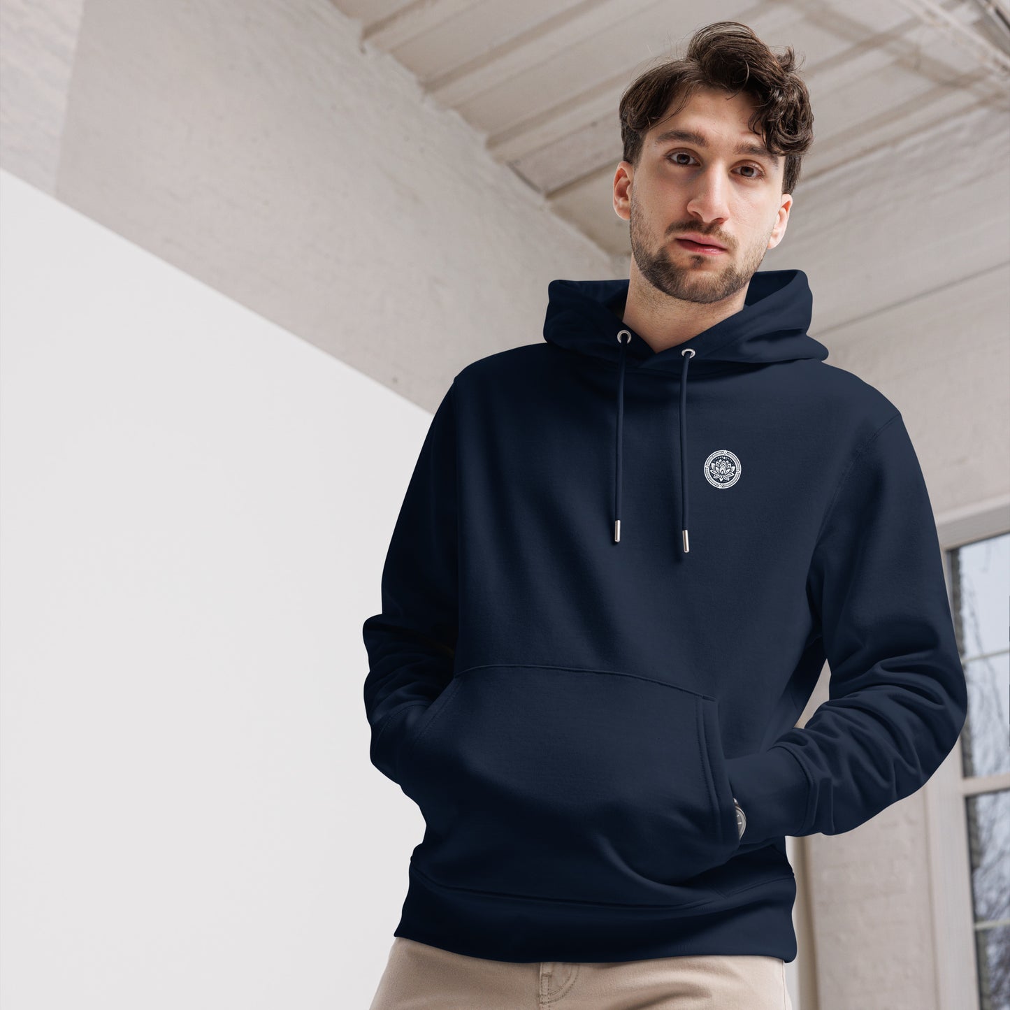 Organic Cotton Hoodie - Eco-Friendly, Soft, Sustainable Hoodie 'Power of Mindfulness'