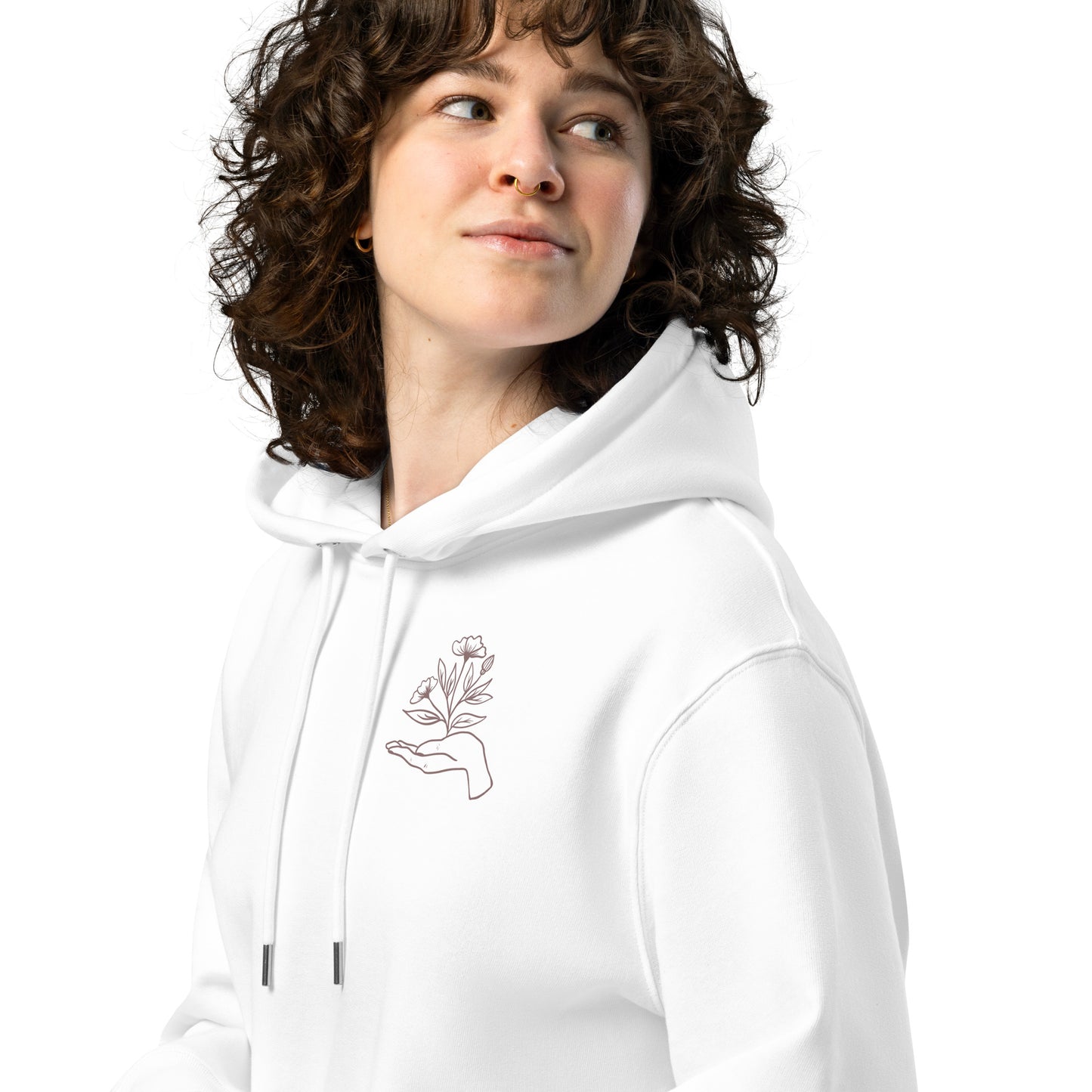 Organic Cotton Hoodie - Eco-Friendly, Soft, Sustainable Hoodie 'You Are important'