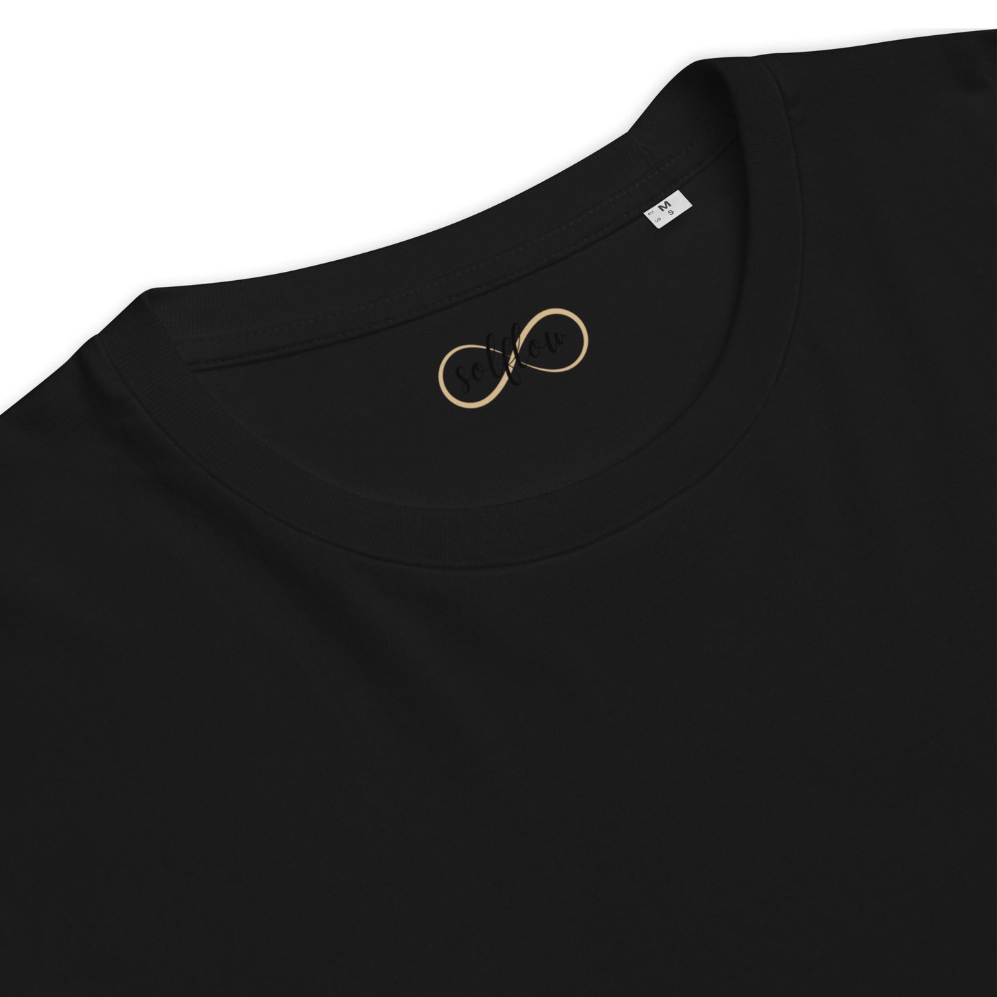 Unisex Organic Cotton T-Shirt - Eco-Friendly Minimalist Sustainable Tee 'Disturb Reality'