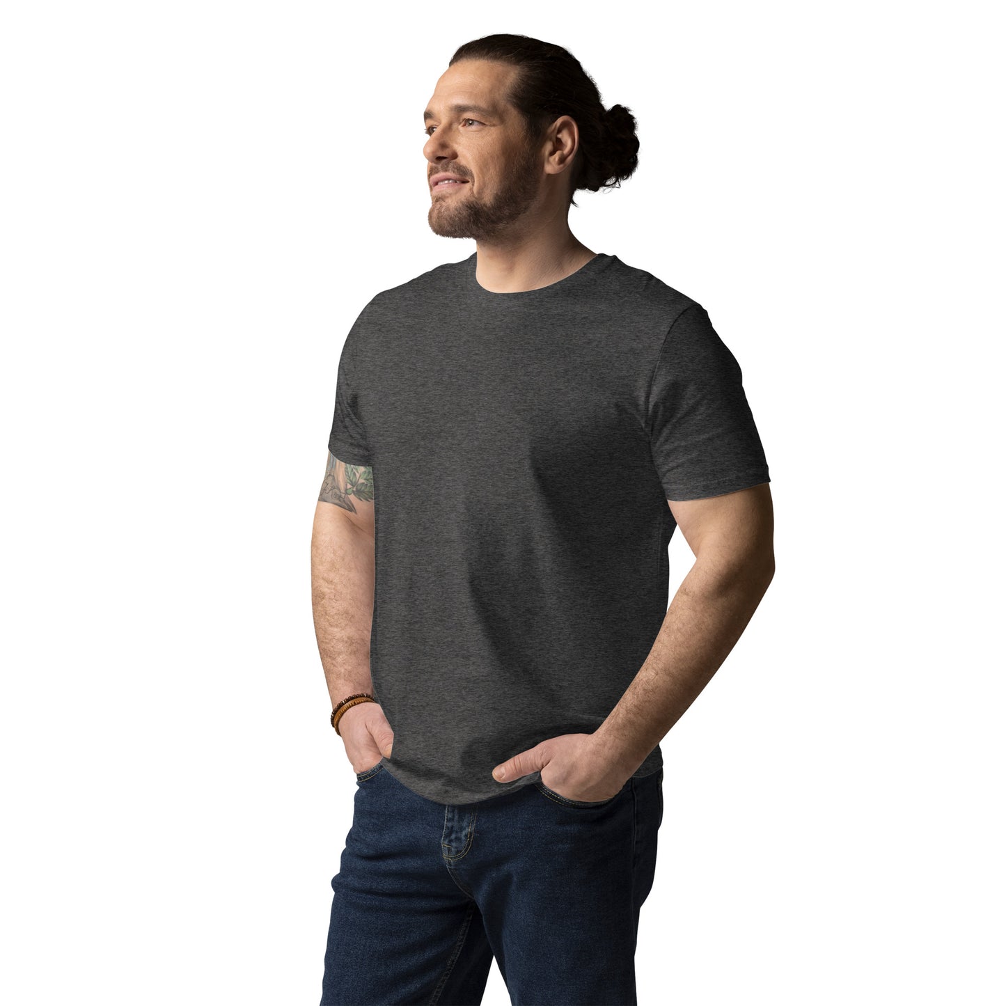 Unisex Organic Cotton T-Shirt - Eco-Friendly Minimalist Sustainable Tee 'Disturb Reality'