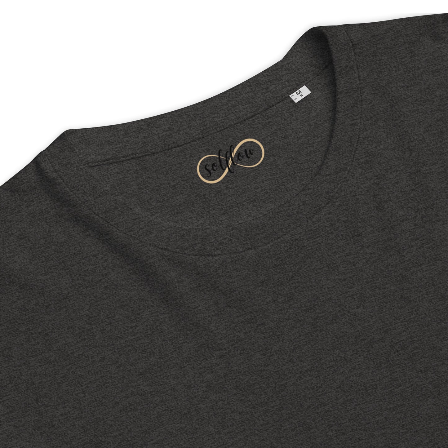 Unisex Organic Cotton T-Shirt - Eco-Friendly Minimalist Sustainable Tee 'Disturb Reality'