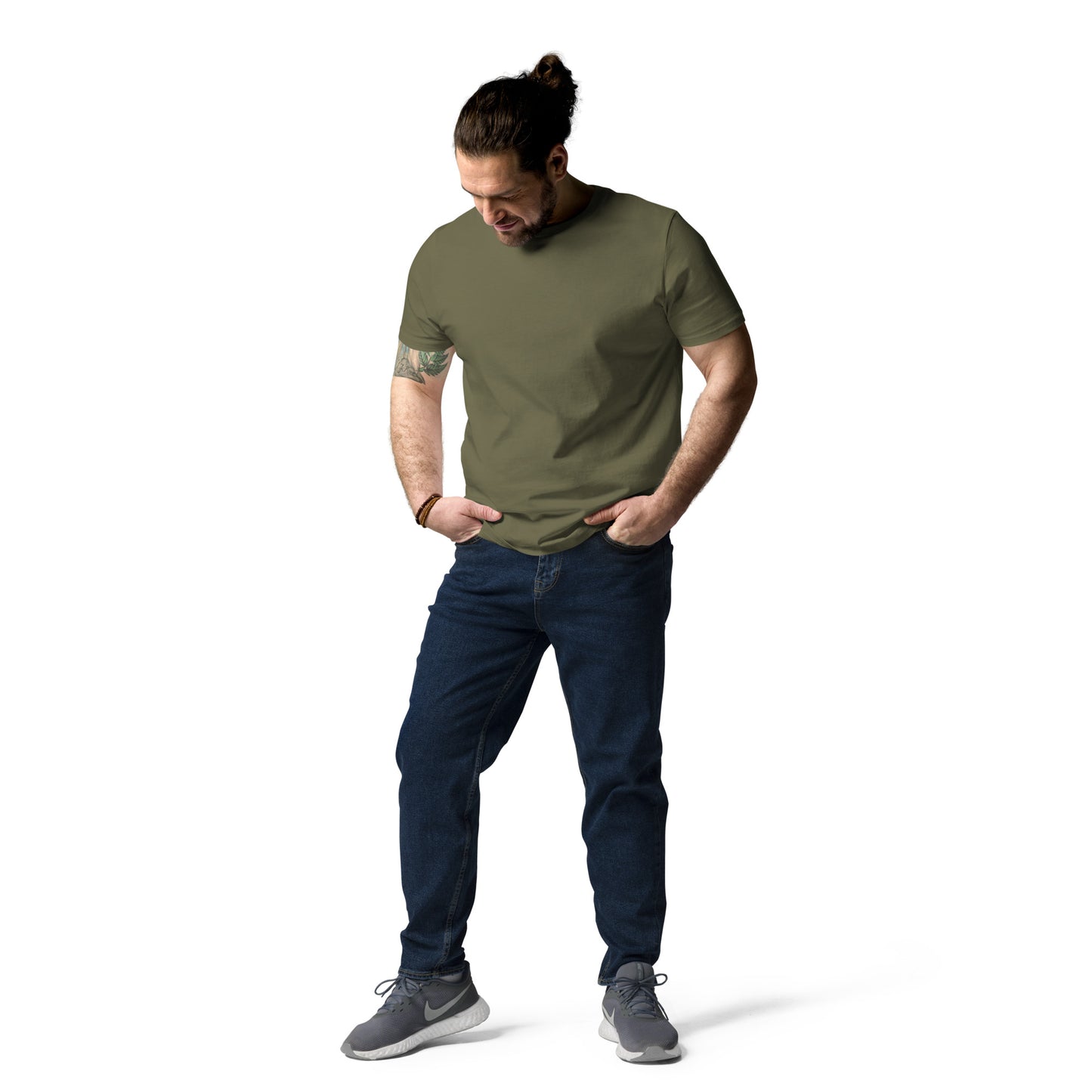 Unisex Organic Cotton T-Shirt - Eco-Friendly Minimalist Sustainable Tee 'Disturb Reality'