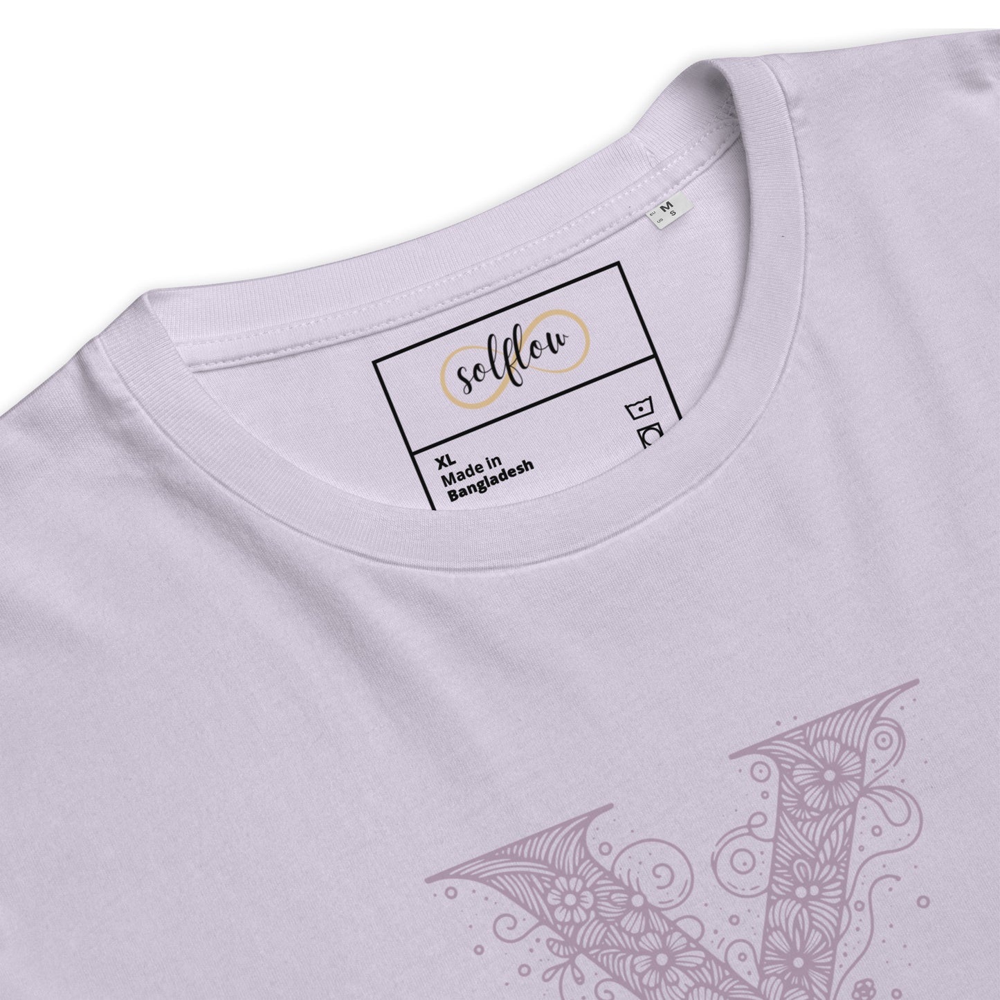 Unisex Organic Cotton T-Shirt - Eco-Friendly Minimalist Sustainable Tee 'Y is For Yoga'