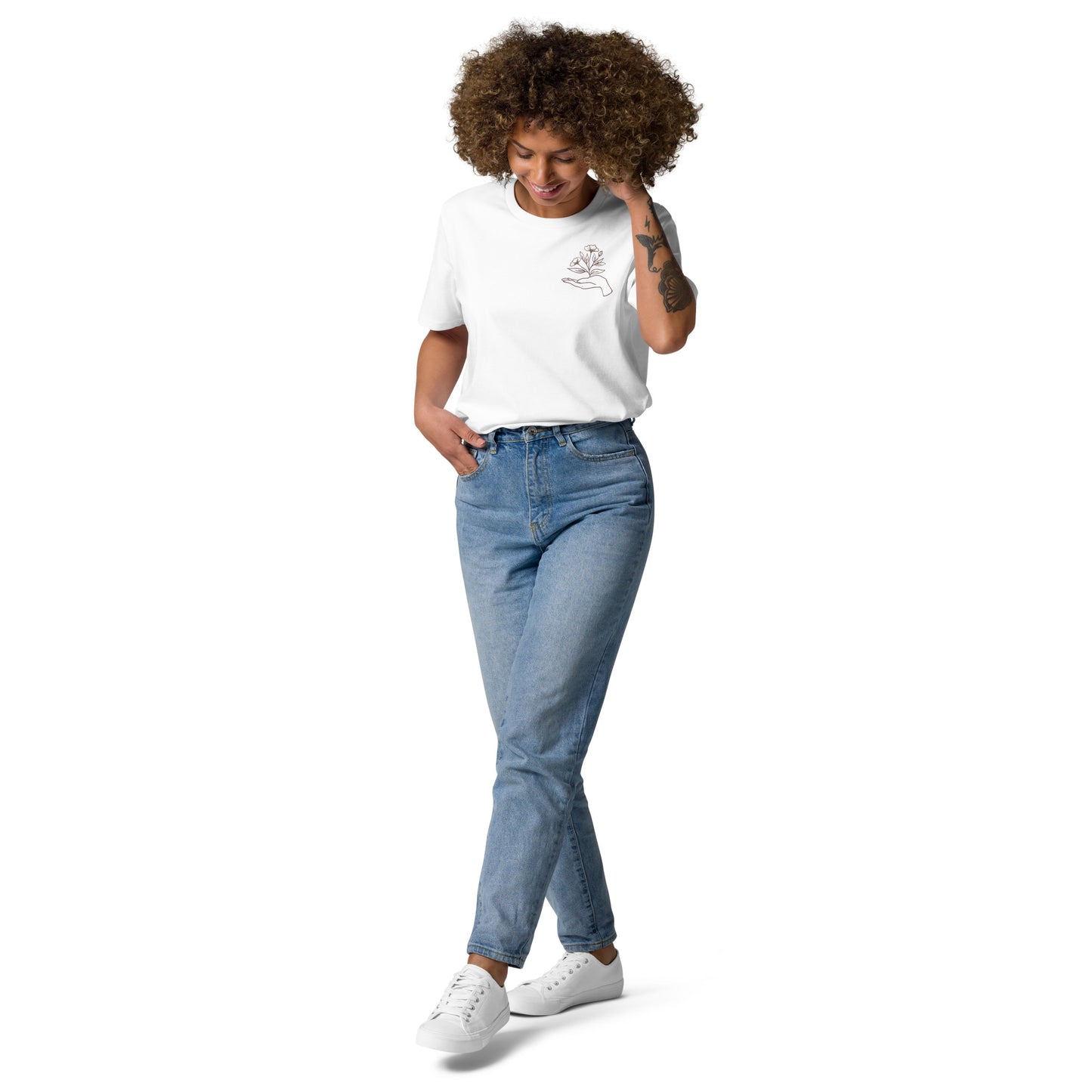 Unisex Organic Cotton T-Shirt - Eco-Friendly Minimalist Sustainable Tee 'You are important'
