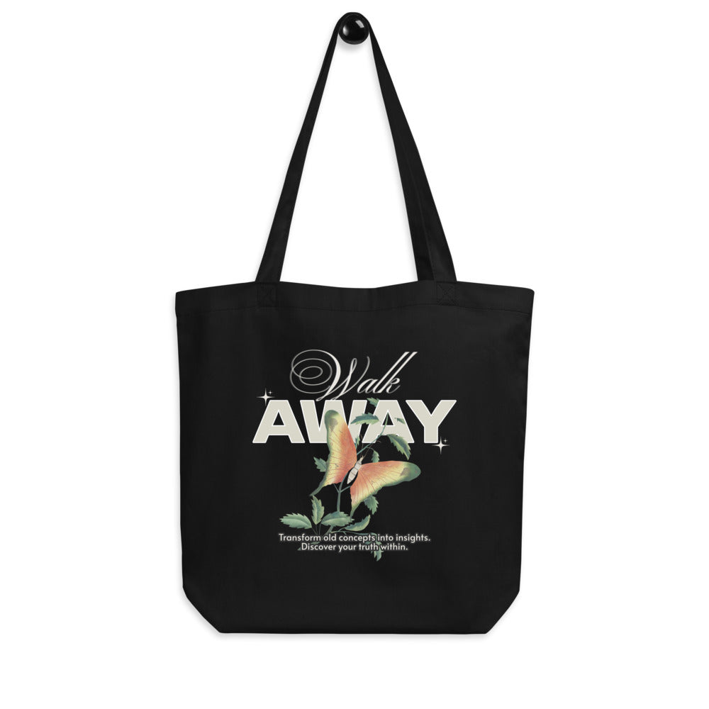 EcoTote Organic Cotton Bag - Reusable, Sustainable Shopping Tote, Eco-Friendly and Durable 'Walk Away'