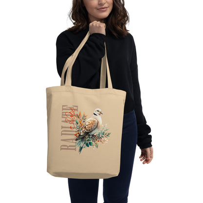 Cotton Bag - Reusable, Sustainable Shopping Tote, Eco-Friendly 'Radiate Hope'