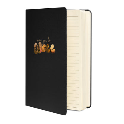 Inspirational Hardcover Notebook with Elastic Closure 'May You Be Well'