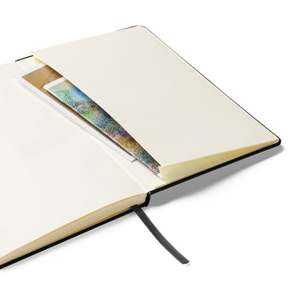 Inspirational Hardcover Notebook with Elastic Closure 'Mindful Mode OM'