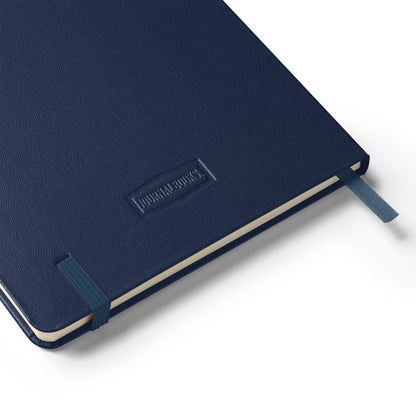 Inspirational Hardcover Notebook with Elastic Closure 'Unity of Elements'