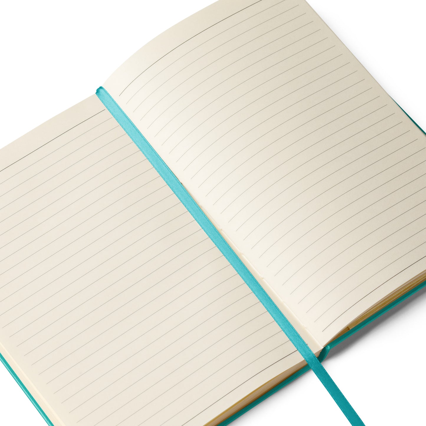 Inspirational Hardcover Notebook with Elastic Closure 'Breath in'