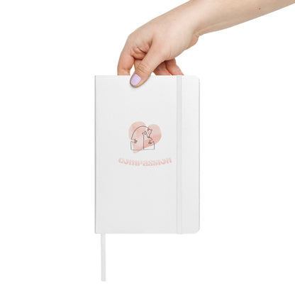 Inspirational Hardcover Notebook with Elastic Closure 'Compassion'