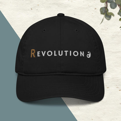 Organic Cotton Minimalist Hat - Eco-Friendly Sustainable Cap 'R-evolution'