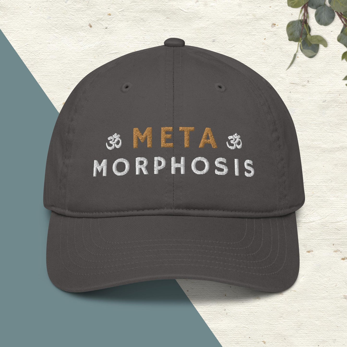 Organic Cotton Minimalist Hat  - Eco-Friendly Sustainable Cap 'Metamorphosis'