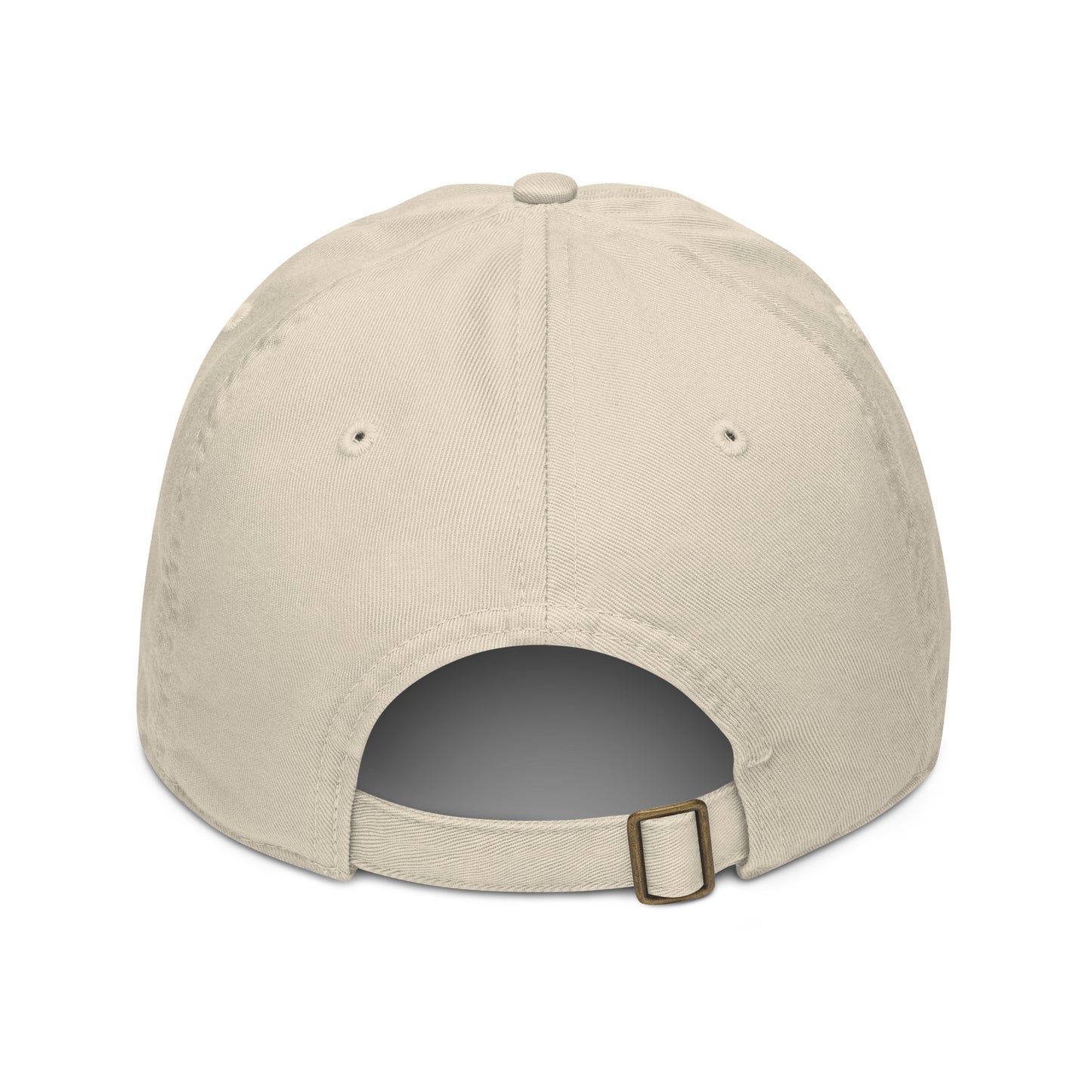 Organic Cotton Minimalist Hat - Eco-Friendly Sustainable Cap 'Illusion' Beige