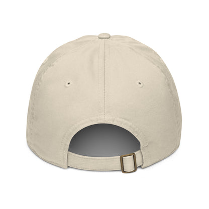 Organic Cotton Minimalist Hat Beige - Eco-Friendly Sustainable Cap 'Capacity'