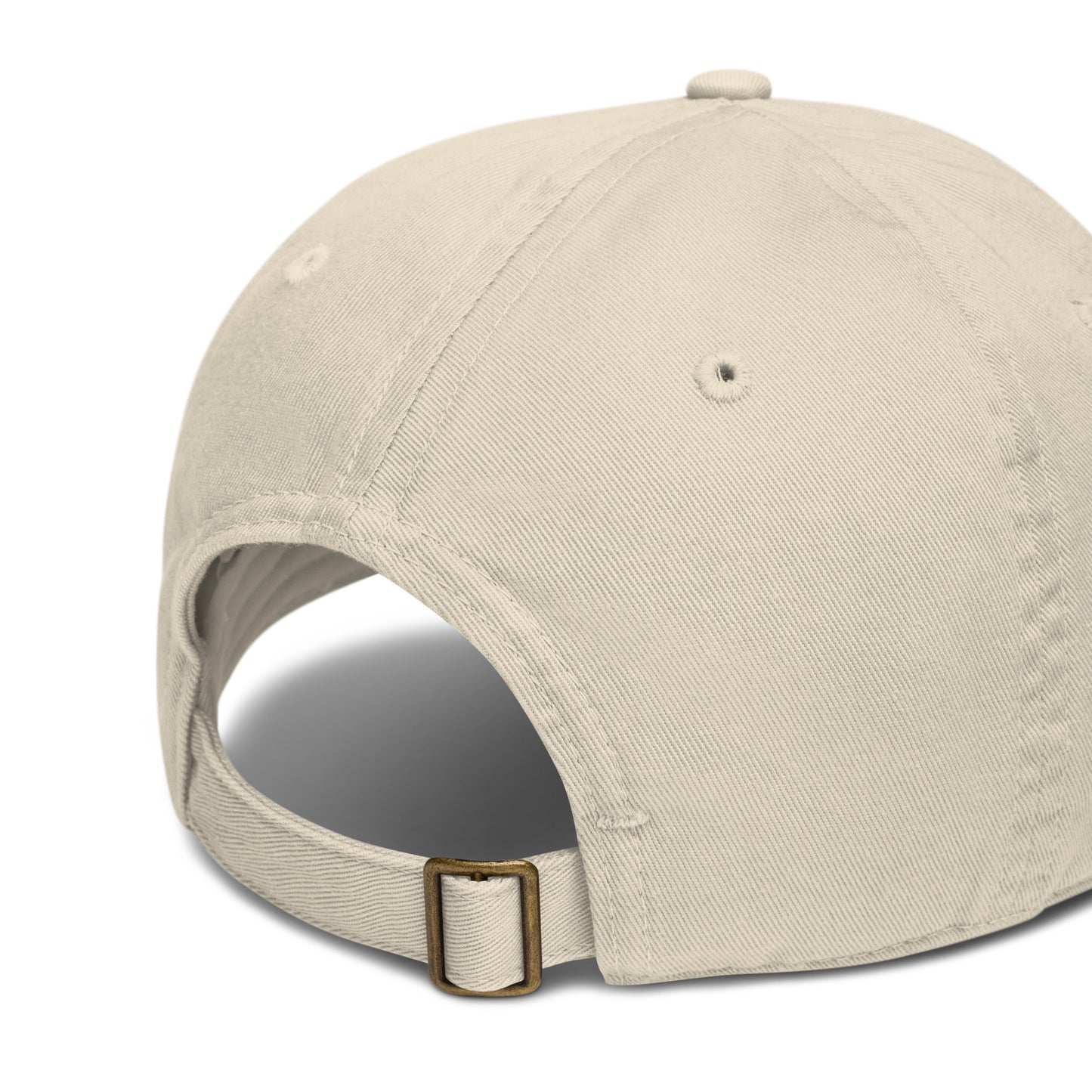 Organic Cotton Minimalist Hat - Eco-Friendly Sustainable Cap 'Illusion' Beige