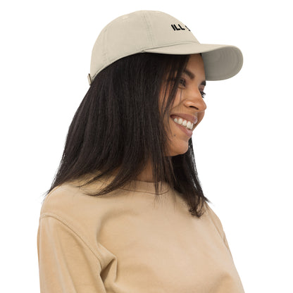 Organic Cotton Minimalist Hat - Eco-Friendly Sustainable Cap 'Illusion' Beige