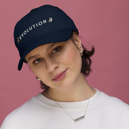 Organic Cotton Minimalist Hat - Eco-Friendly Sustainable Cap 'R-evolution'