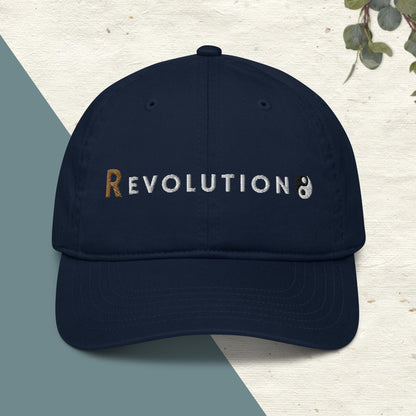 Organic Cotton Minimalist Hat - Eco-Friendly Sustainable Cap 'R-evolution'