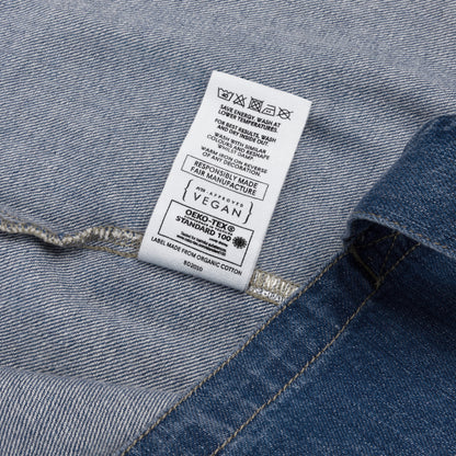 Denim EcoTote Organic Cotton Bag - Reusable, Sustainable Shopping Tote, Eco-Friendly 'Disturb Reality'
