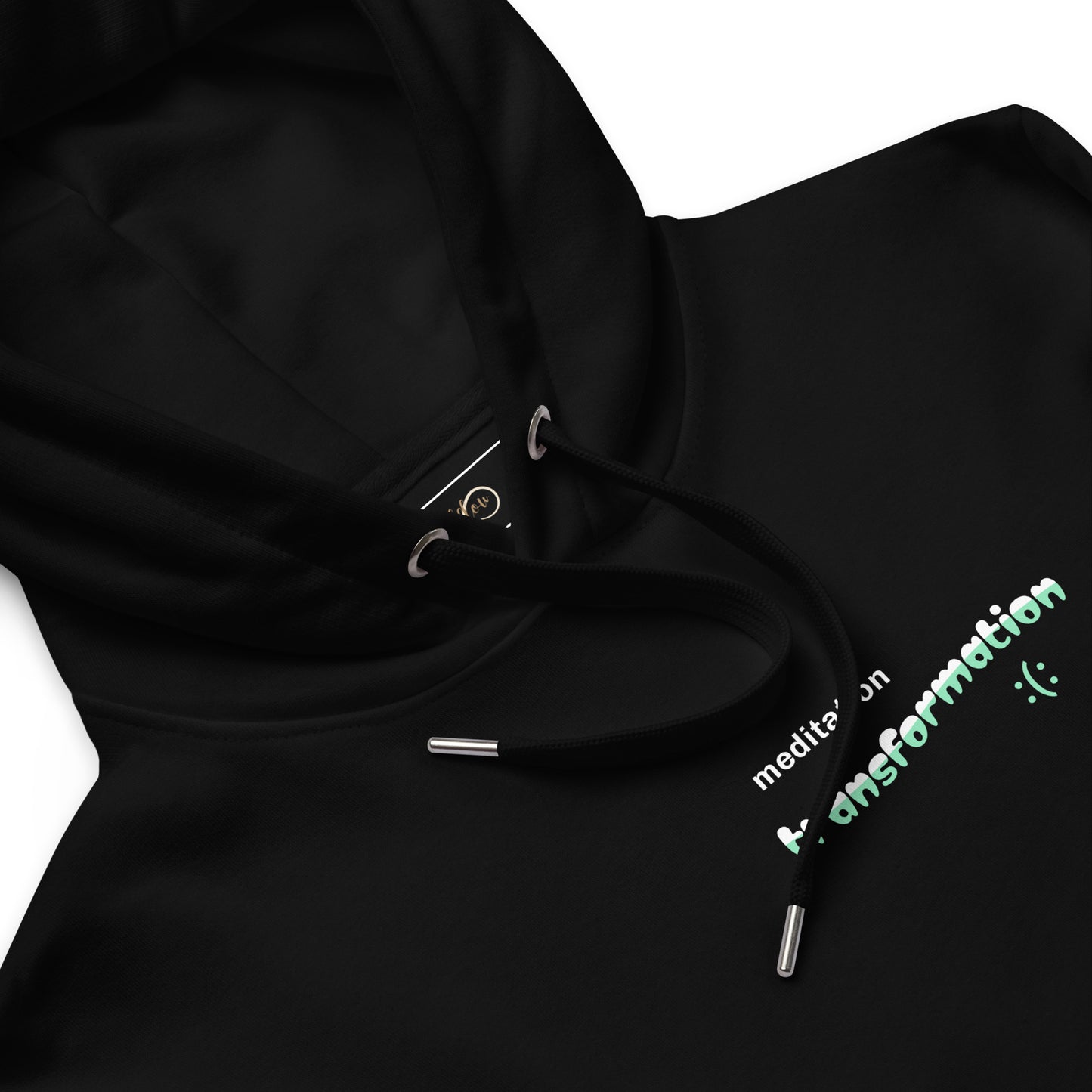 Organic Cotton Hoodie - Eco-Friendly, Soft, Sustainable 'Meditation Transformation'