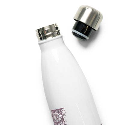 Stainless Steel Water Bottle - Durable, Insulated, and BPA-Free Hydration 'M is For Moments of Mindfluness'