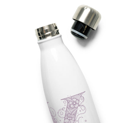 Stainless Steel Water Bottle - Durable, Insulated, and BPA-Free Hydration 'Y is For Yoga'