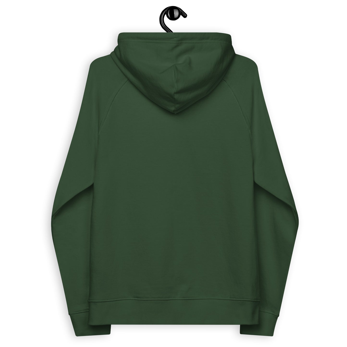 Organic Cotton Raglan Hoodie - Eco-Friendly, Soft, Sustainable 'Mindful Mode OM'