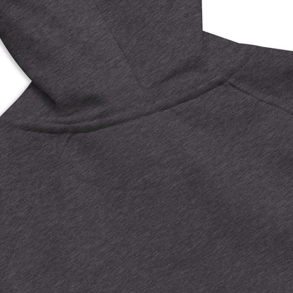 Organic Cotton Raglan Hoodie - Eco-Friendly, Soft, Sustainable Hoodie 'Calm breath'