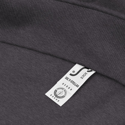 Organic Cotton Raglan Hoodie - Eco-Friendly, Soft, Sustainable 'Disturb Reality'