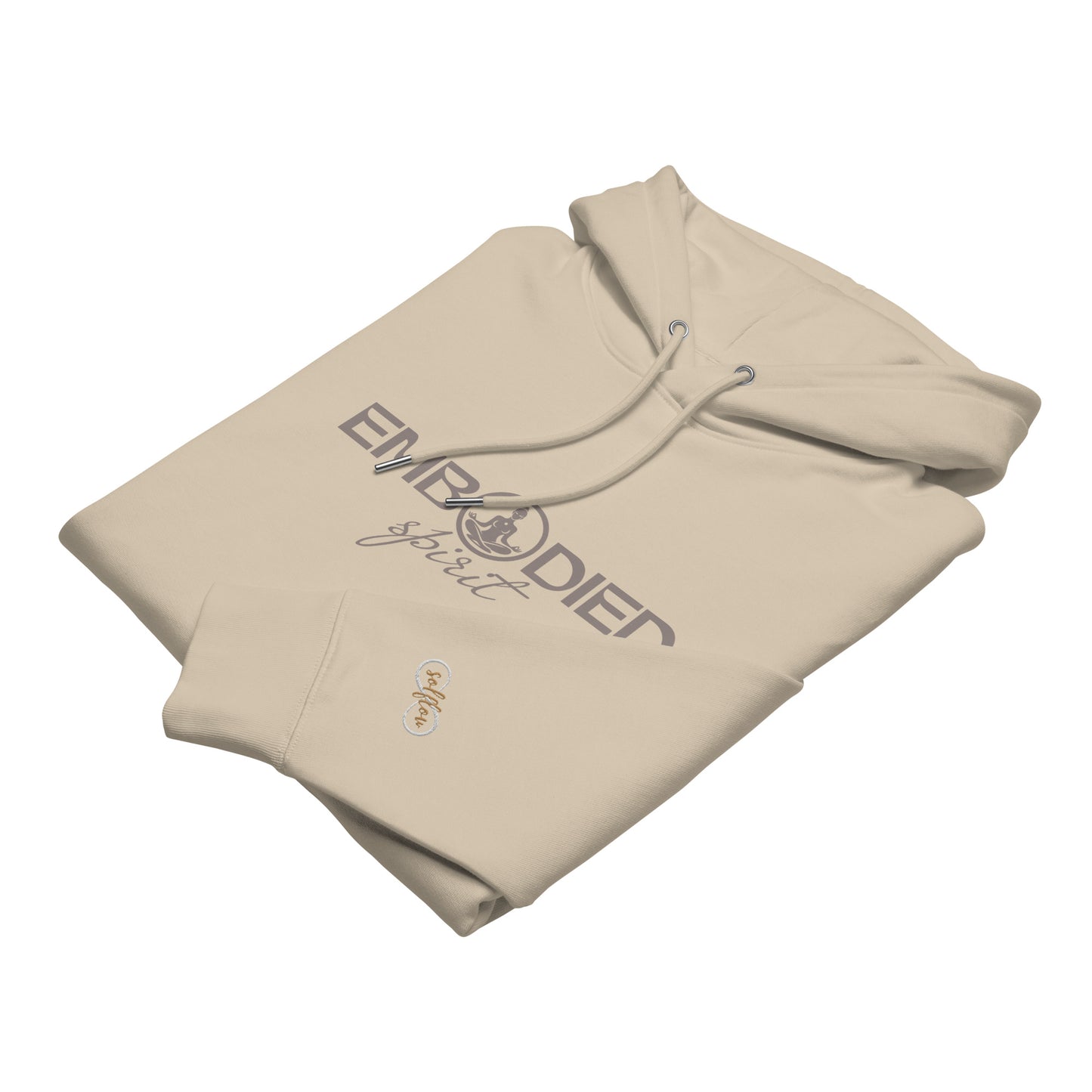 Organic Cotton Hoodie - Eco-Friendly, Soft, Sustainable 'Embodied Spirit'