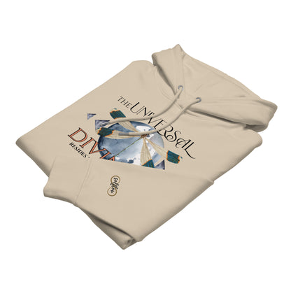 Organic Cotton Hoodie - Eco-Friendly, Soft, Sustainable 'Universal Divinity'