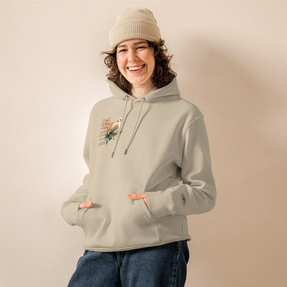 Organic Cotton Hoodie - Eco-Friendly, Soft, Sustainable 'Radiate Hope'