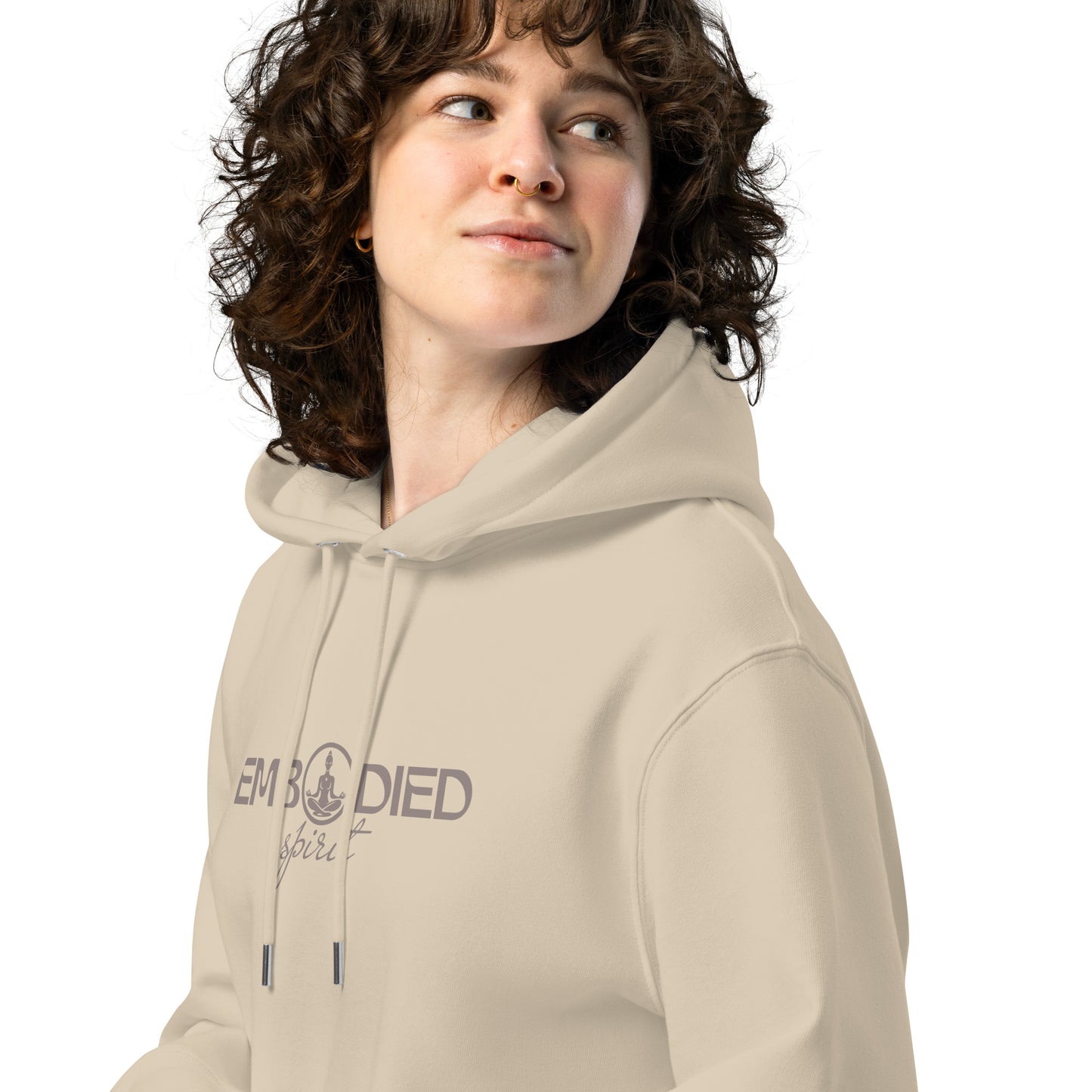 Organic Cotton Hoodie - Eco-Friendly, Soft, Sustainable 'Embodied Spirit'