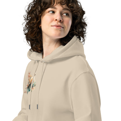 Organic Cotton Hoodie - Eco-Friendly, Soft, Sustainable 'Radiate Hope'