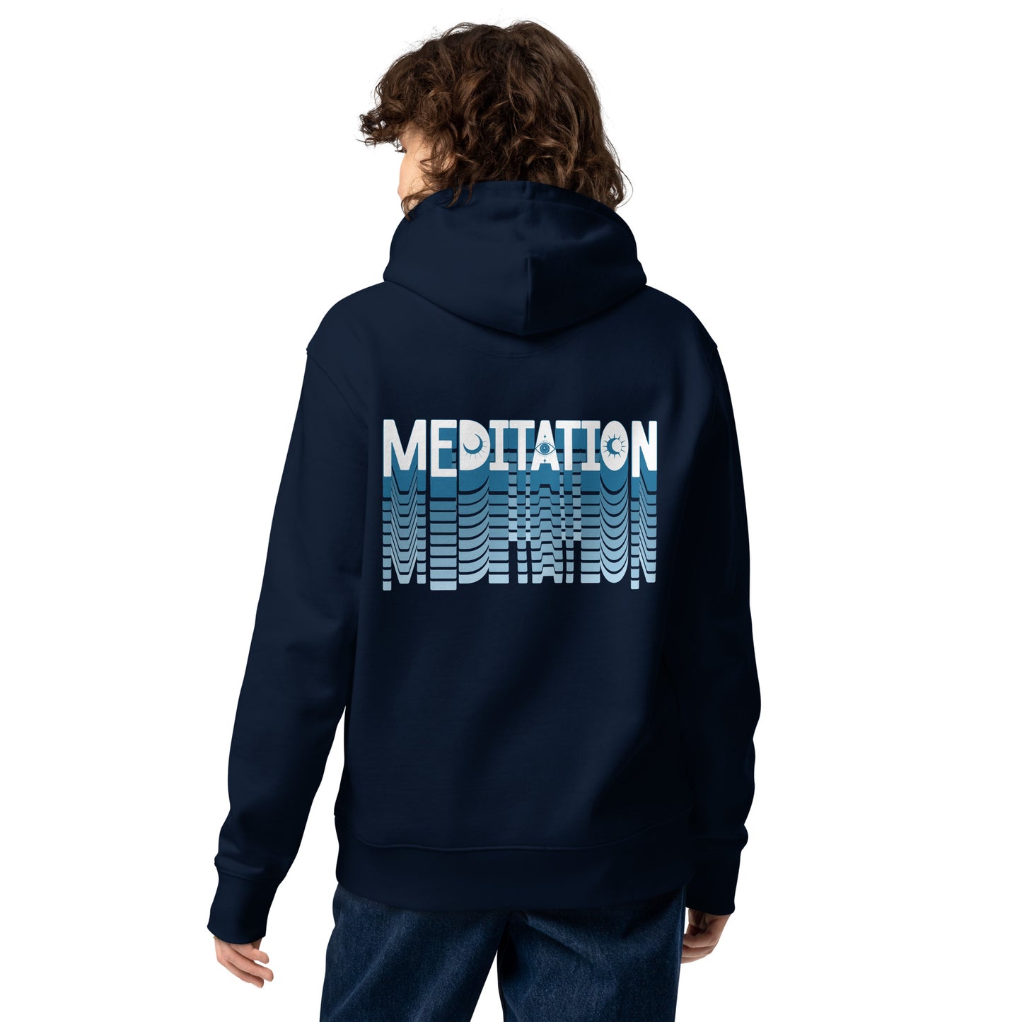 Organic Cotton Hoodie - Eco-Friendly, Soft, Sustainable 'Meditation'