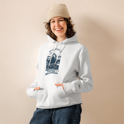 Organic Cotton Hoodie - Eco-Friendly, Soft, Sustainable 'Seal - Save Endangered Animals'