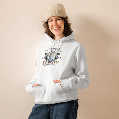 Organic Cotton Hoodie - Eco-Friendly, Soft, Sustainable 'Universal Divinity'