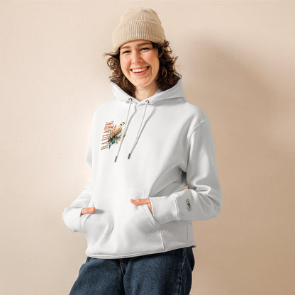 Organic Cotton Hoodie - Eco-Friendly, Soft, Sustainable 'Radiate Hope'