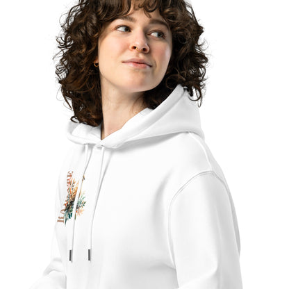 Organic Cotton Hoodie - Eco-Friendly, Soft, Sustainable 'Radiate Hope'