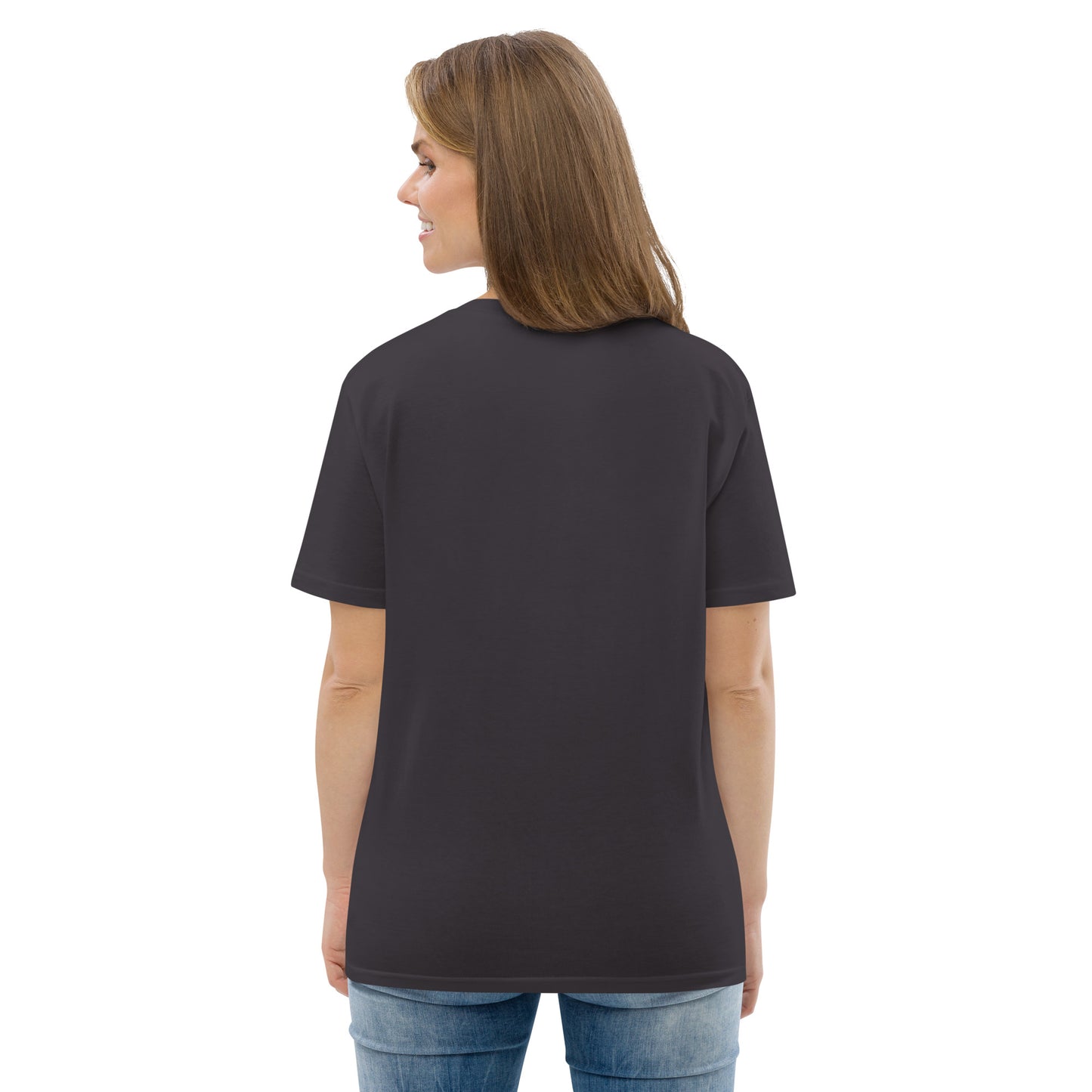 Unisex Organic Cotton T-Shirt - Eco-Friendly Minimalist Sustainable Tee 'Radiate Hope'