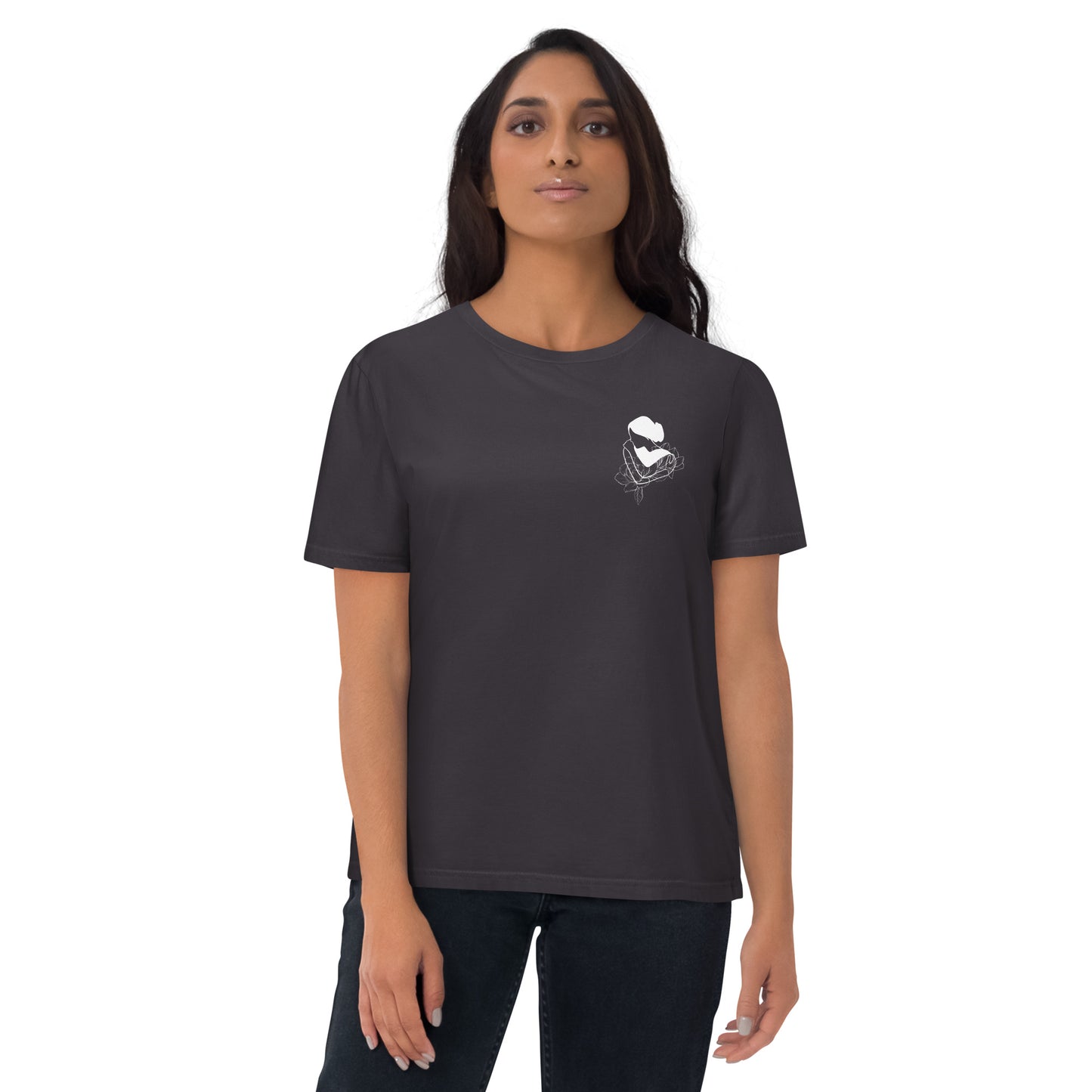 Unisex Organic Cotton T-Shirt - Eco-Friendly Minimalist Sustainable Tee 'Self Acceptance'