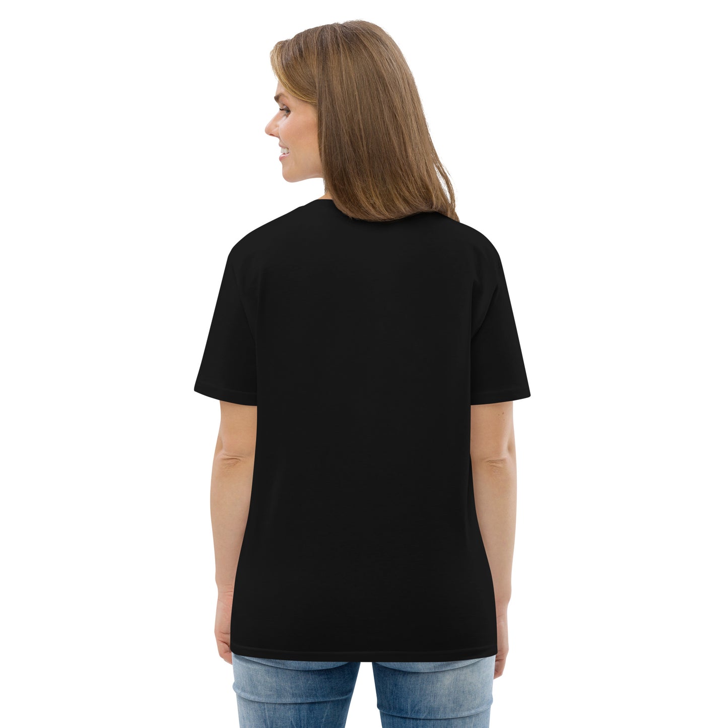 Unisex Organic Cotton T-Shirt - Eco-Friendly Minimalist Sustainable Tee 'Nature Inspires Harmony'