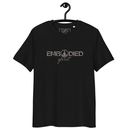 Unisex Organic Cotton T-Shirt - Eco-Friendly Minimalist Sustainable Tee 'Embodied Spirit'