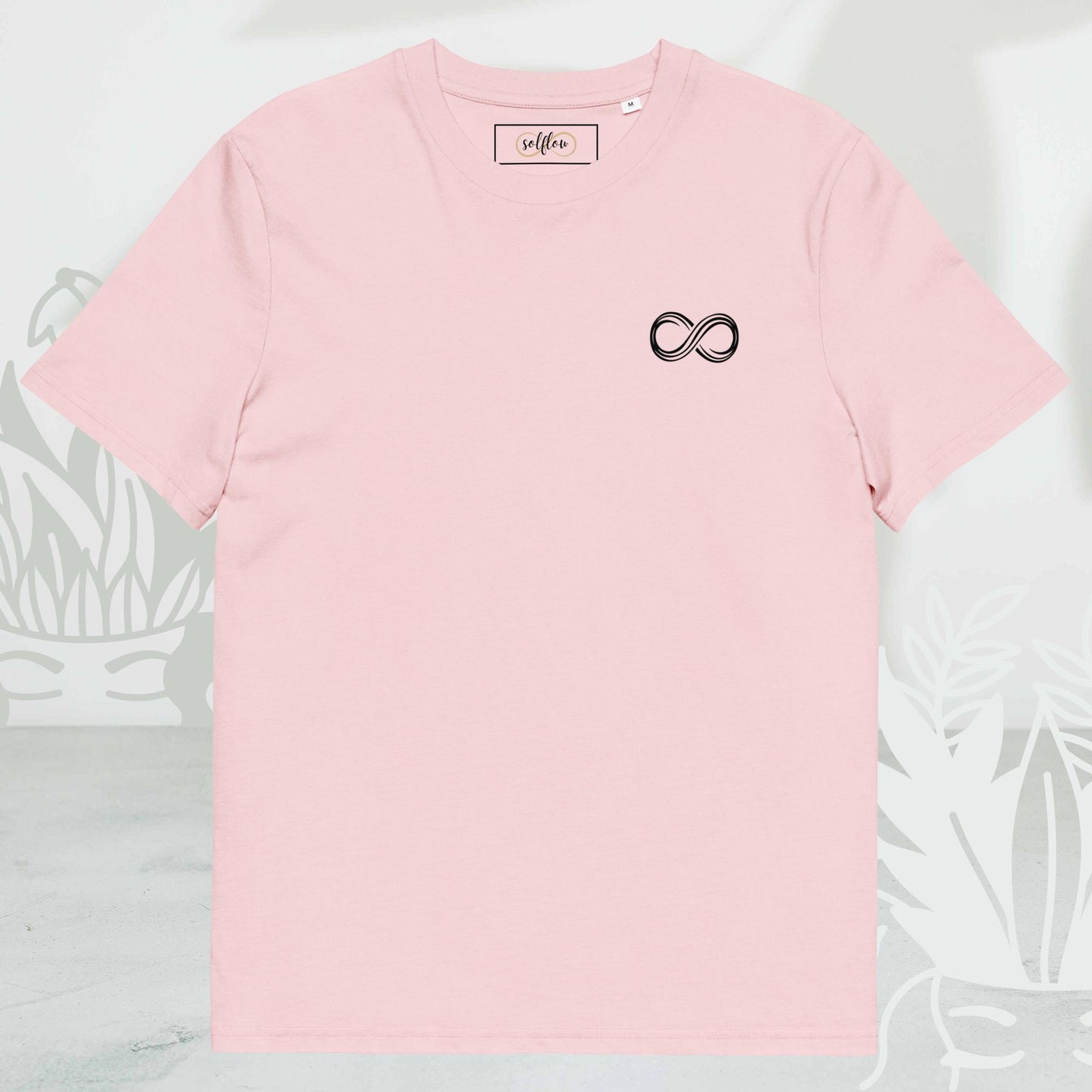 Unisex Organic Cotton T-Shirt - Eco-Friendly Minimalist Sustainable Tee 'Meditation Club Department'