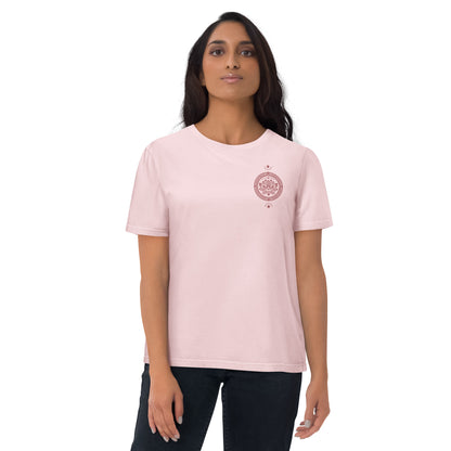 Unisex Organic Cotton T-Shirt - Eco-Friendly Minimalist Sustainable Tee 'Love Yoga Society'