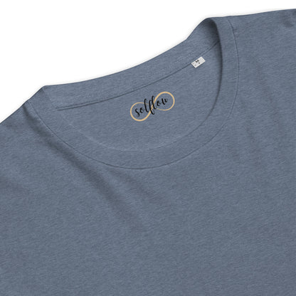 Unisex Organic Cotton T-Shirt - Eco-Friendly Minimalist Sustainable Tee 'Disturb Reality'